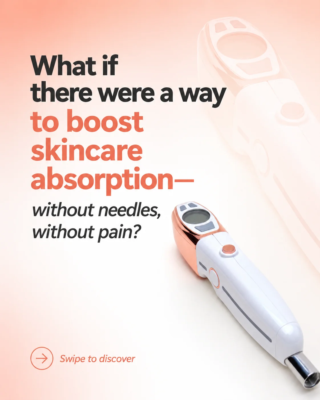 Non-invasive Beauty & Cosmetic appliator (HYALPEN - SIRIJEX)